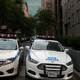New York City Police Department cars parked, with the United Nations headquarters behind them, on Sept. 24, 2014, in New York City
Bryan Thomas/Getty Images